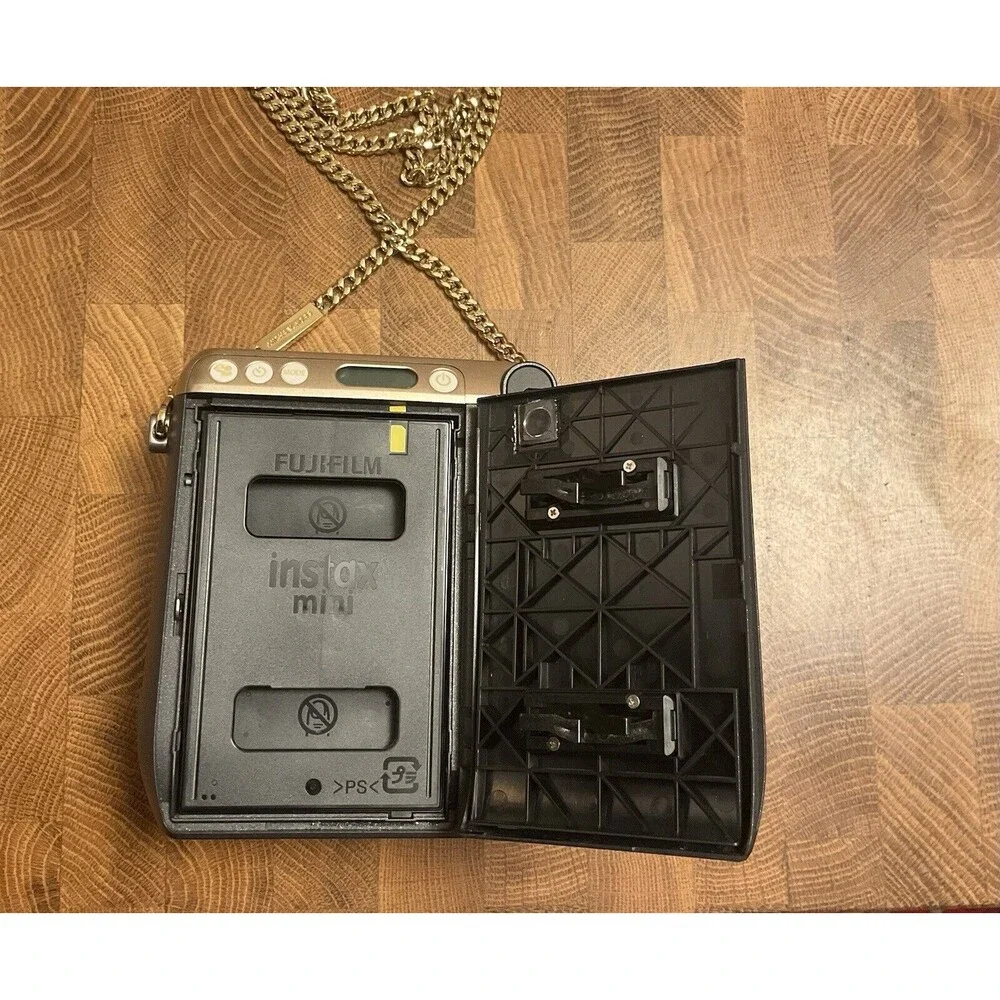 FUJIFILM Instax Mini 70 MICHAEL KORS Limited Edition Camera Metallic Gold EUC